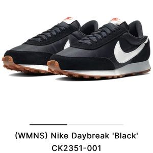 Nike Daybreak Black Waffle Sneakers